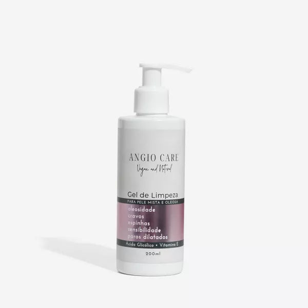 Gel de Limpeza Facial | Controle Oleosidade e Acne para Mistas e Oleosas